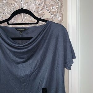 Banana Republic Grey/Blue High Cowl Neckline SizeM